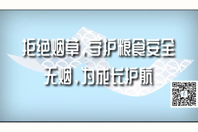 日韩欧美大屌在线观看拒绝烟草，守护粮食安全